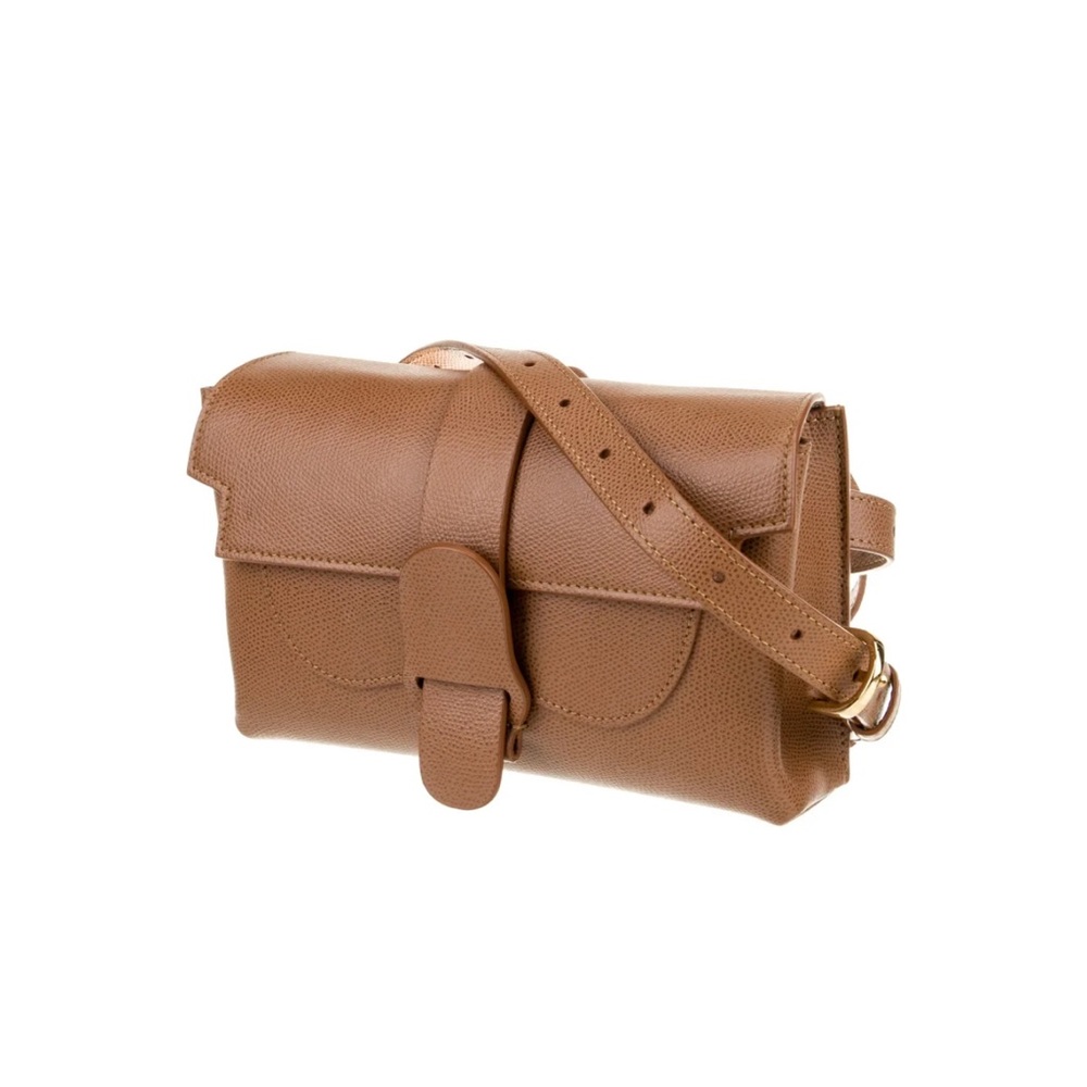 Senreve aria belt bag Brown Leather Clutch
